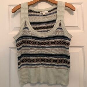 Banana Republic fair isle vest
